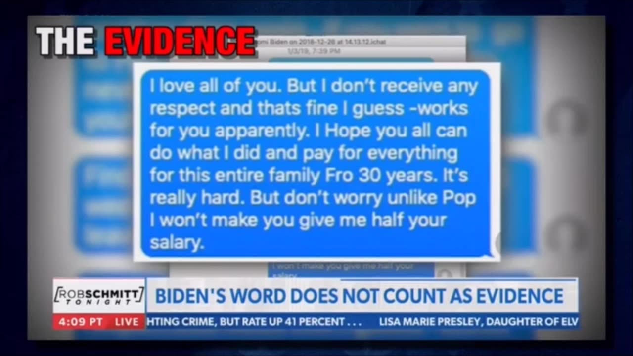 the evidence
