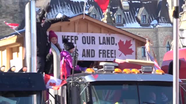 Canadian Trucker Convoy for Freedom 2022