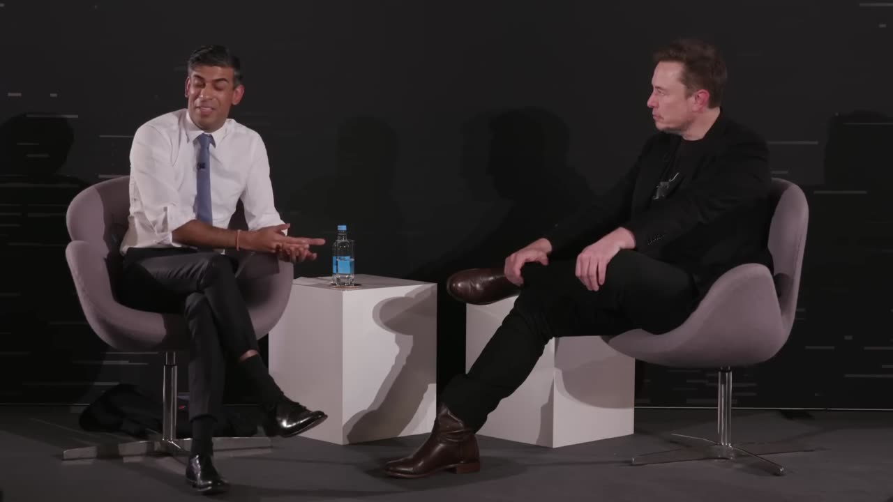 Rishi Sunak & Elon Musk: Talk AI, Tech & the Future