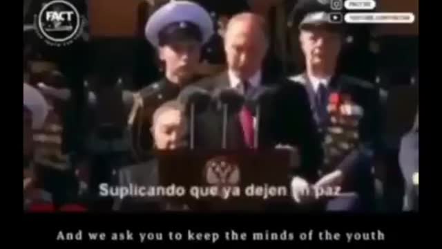 VLADIMIR PUTIN TALKS ABOUT THE PLAN OF EVIL SUPERPOWERS