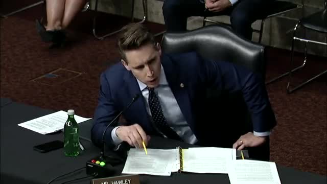 Sen. Josh Hawley GRILLS Biden's Energy Sec. Granholm for blaming high gas prices on Putin