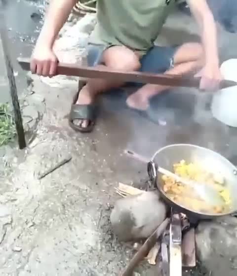 Wuuu, my poor dinner