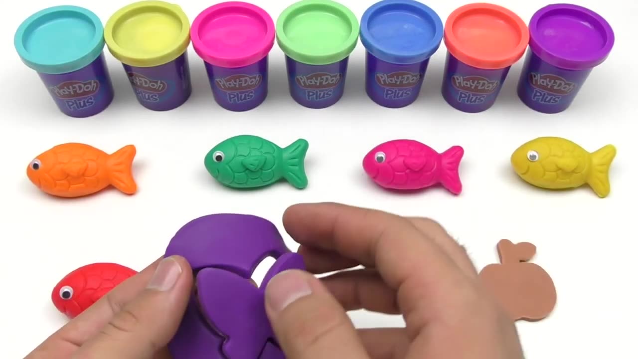 Play-Doh Surprise: Learning Numbers & Colors - Fun Toys for Kids!