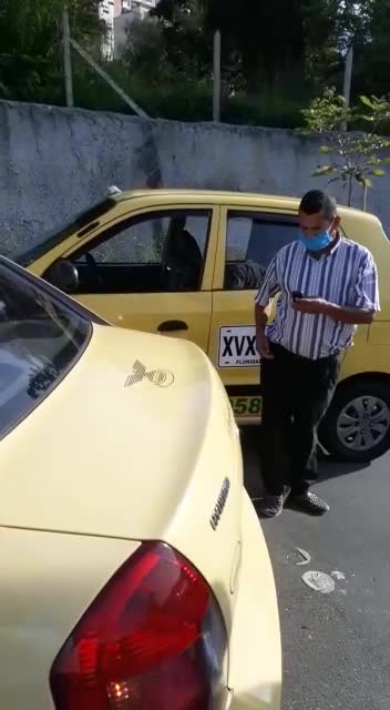 Panorama del paro nacional de taxistas