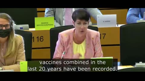 Christine Anderson Member of European Parliament on Vaccine Side Effects 2022