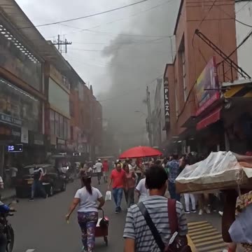 Incendio en Bucaramanga