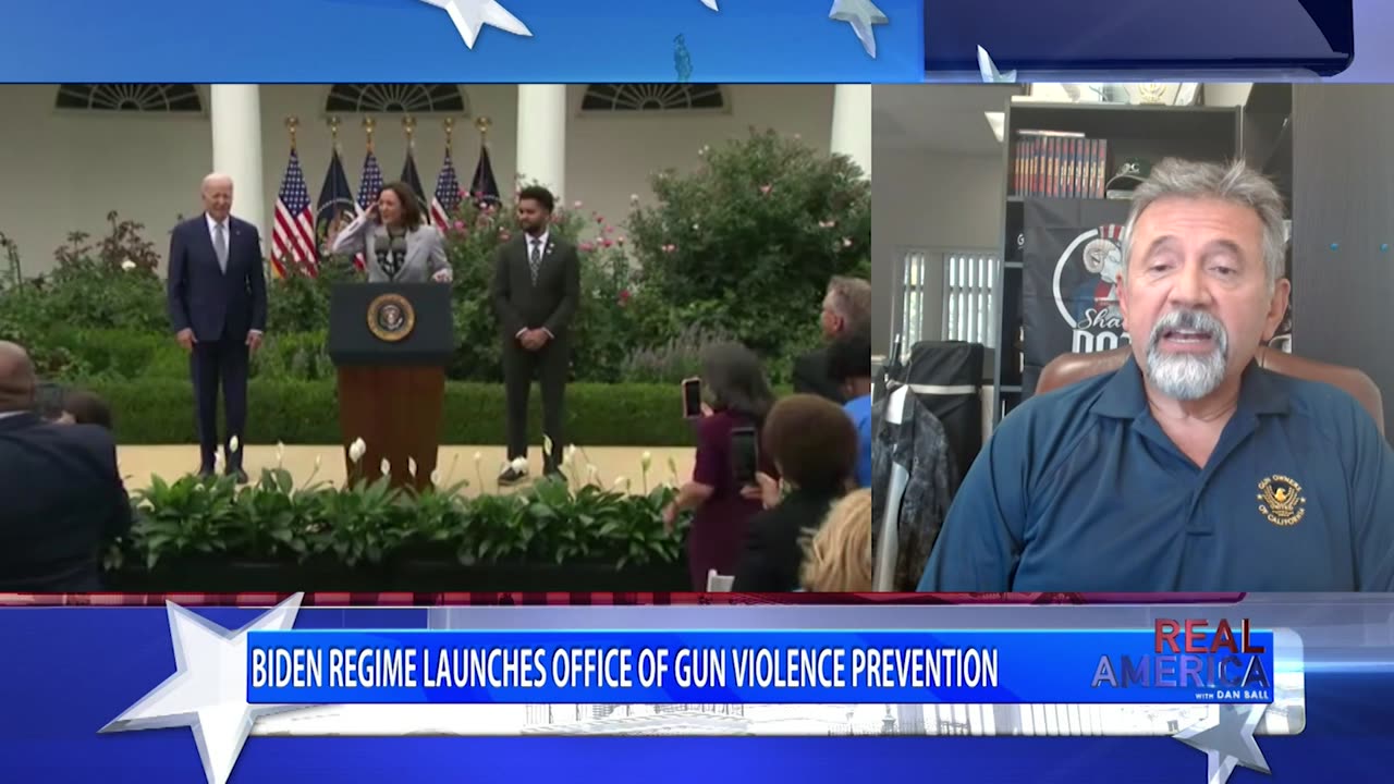 REAL AMERICA -- Dan Ball W/ Sam Paredes, New Fed. Office For "Gun Violence,"