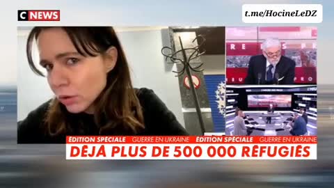 Anne Laure Bonnel, reporter de guerre, en direct du Donbass avec Pascal Praud sur CNEWS