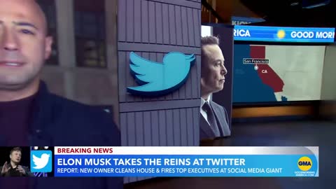 Elon Musk closes Twitter deal and fires top executives l GMA