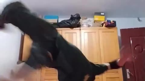Asian Guy Breakdance