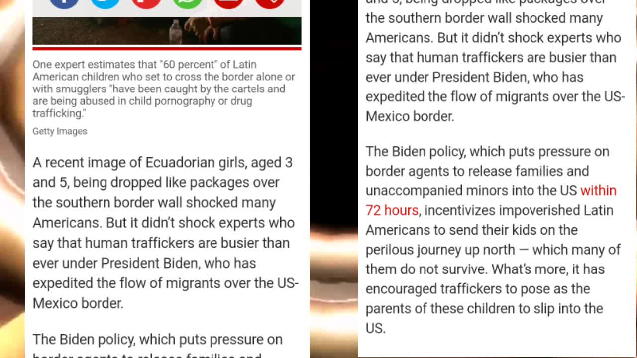 Predictive Programming: The Border and Crisis