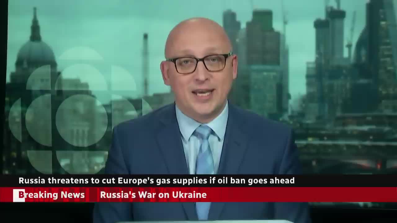 World leaders discussing ban on Russian energy imports