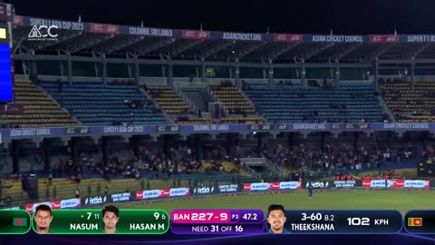 Bangladesh vs Shri Lanka Asia cup match #cricket