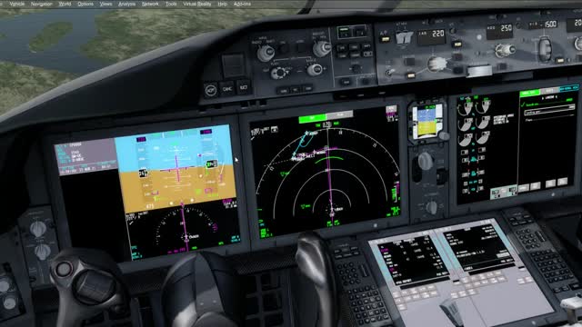 Anchorage PANC Approach and Landing 787 P3D IVAO