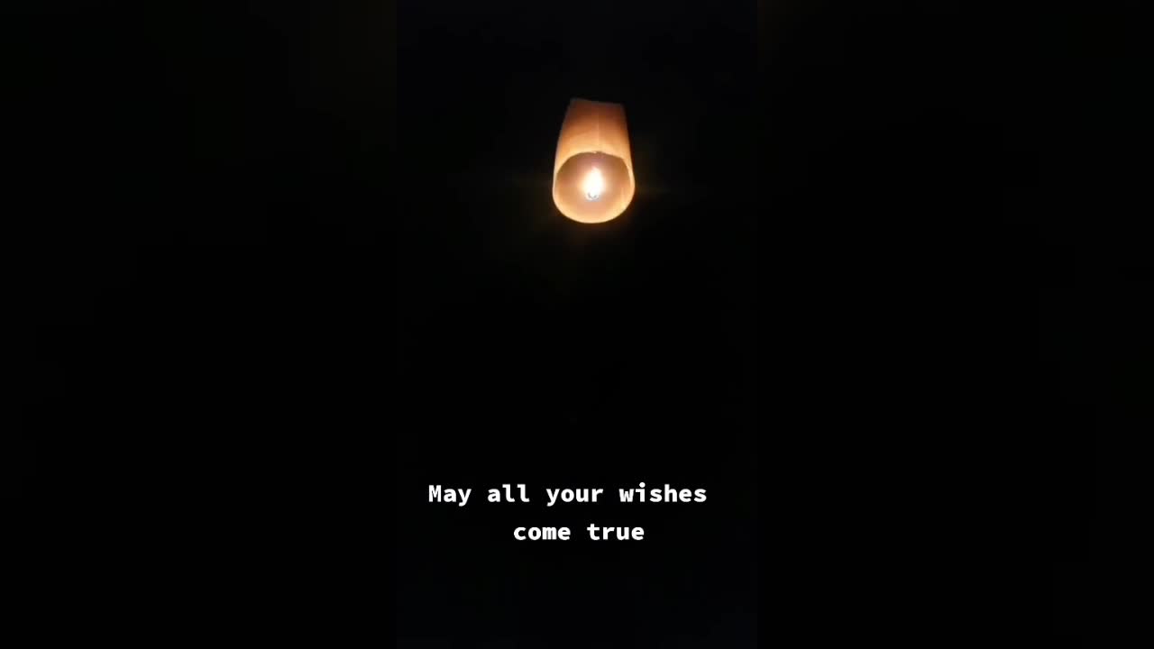 Dreamy New Year Lantern