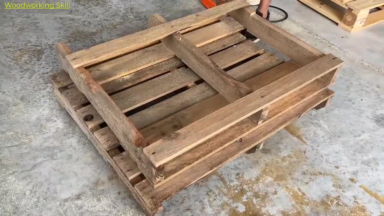 DIY four-legged coffee chair