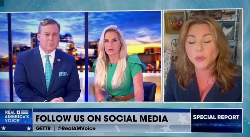 Lara Logan 一位非常資深的得獎專業記者，她被 Real America's Voice 訪問談論關於烏克蘭的狀況