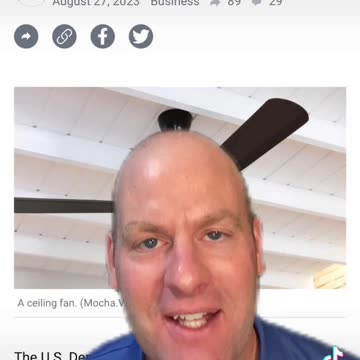 Biden bans ceiling fans!