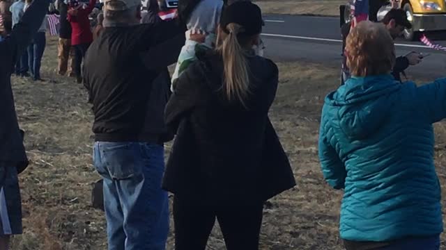 People's Convoy Arrives In Hagerstown, MD