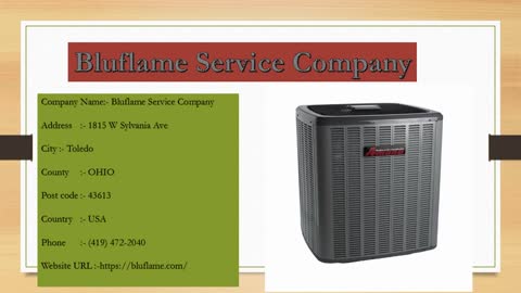 Toledo Air Conditioning Company | Bluflame.com