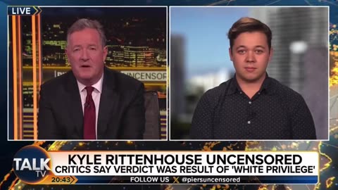 Piers Morgan: "You've killed two human beings and wounded a third. I just wonder how that feels."