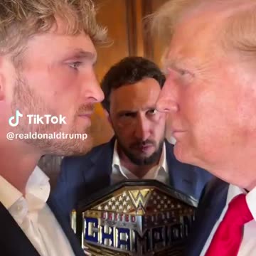 VIRAL: Trump And Logan Paul Release Legendary TikTok Together