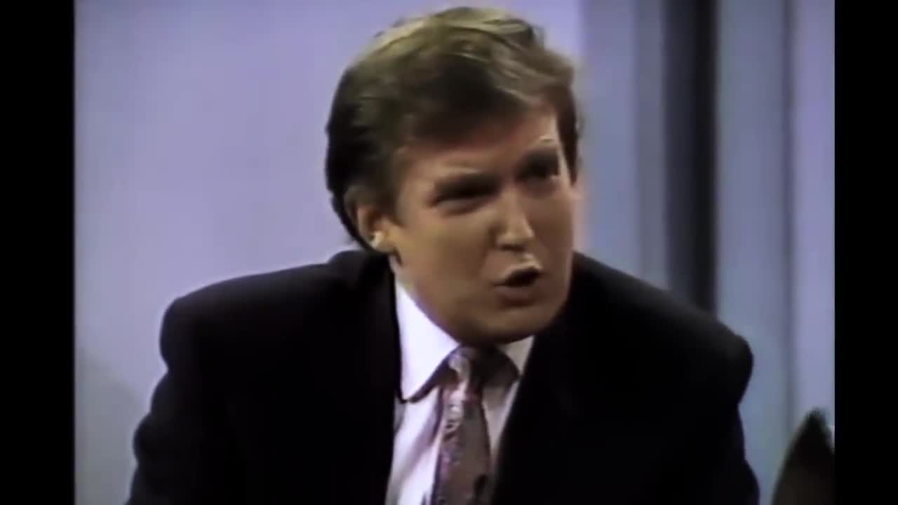 Donald Trump - Interview with Donahue 1987