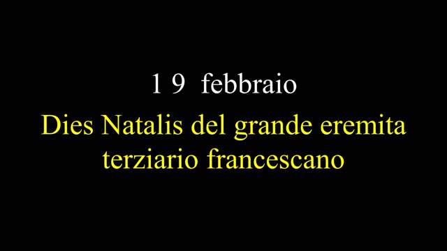 19 FEBBRAIO LA DATA DEL SANTO CORRADO