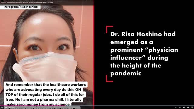 Covid 'Frontline' Doctor, Outed For Lying About Her Supposed 'Grueling' 12 Hour Shifts, Low Pay