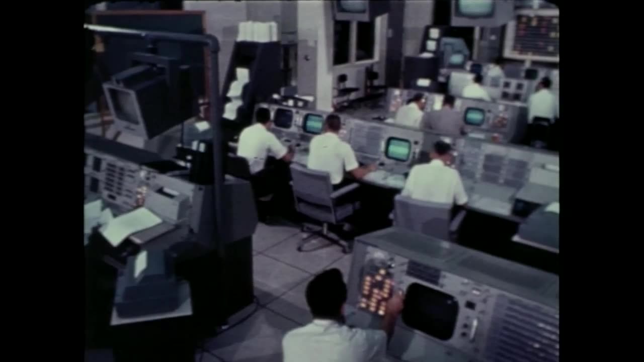 CAPE KENNEDY 1965 NASA MYSTERIOUS UNKNOWN MISSION#secret footage of firing room