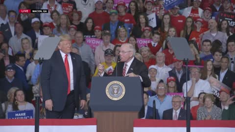 President Trump in Macon, GA