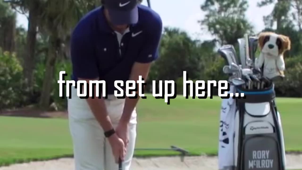 Rory Mcilroy TEACHES Bump & Run Technique #golf #rory #mcilroy #training #drill #technique #swing