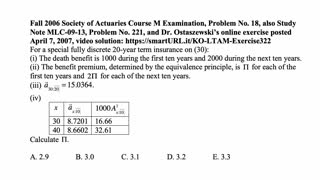 Exam LTAM exercise for June 3, 2021