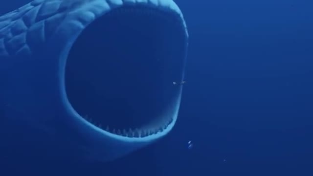Big monstar in the water