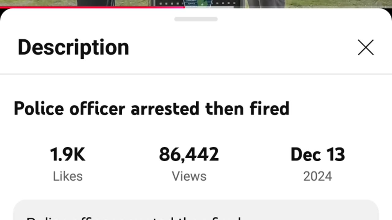 Police Officer Arrested then Fired