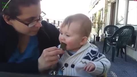 Funny babies do their thing