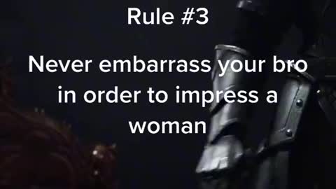 Rule for life #3