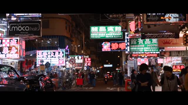 There are always many high-rise buildings in Hong Kong