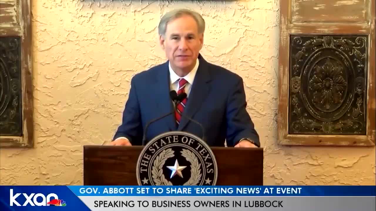 Texas Reopening ALL Businesses and Ending Mask Mandate