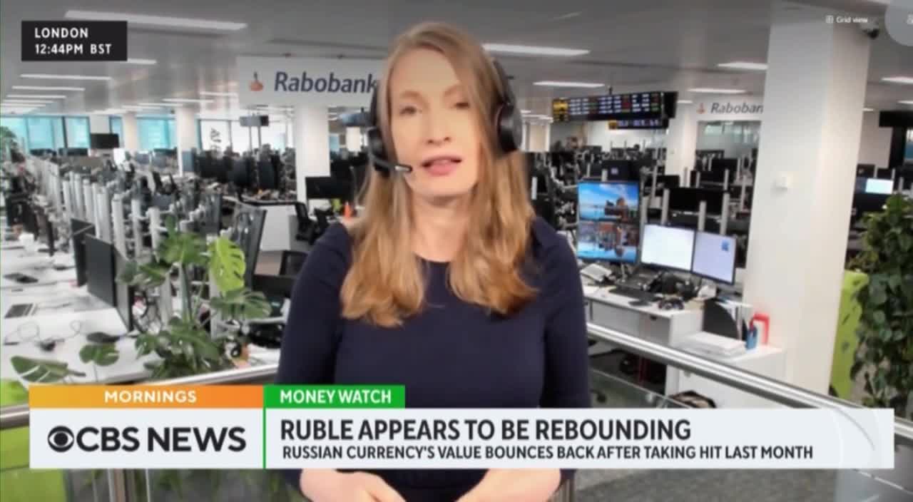 The Russian ruble is the strongest currency in the world this year