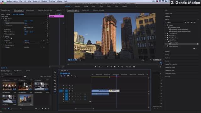 Adobe premiere pro editing tips episode 1