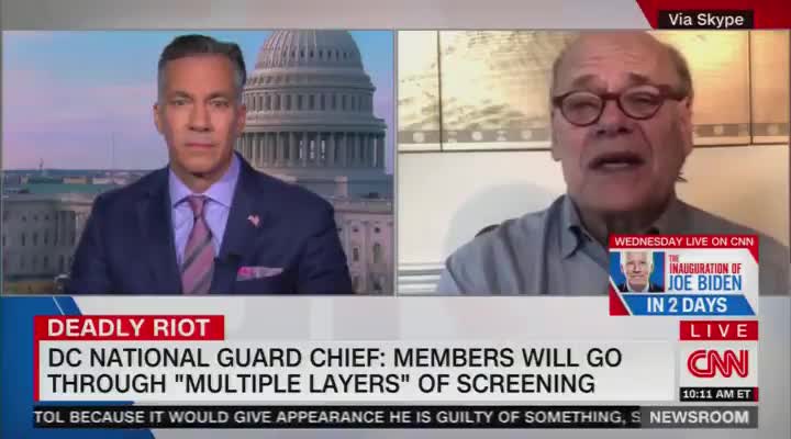 CNN Says 80 Percent of White National Guard May Be "Insider Threat" Because They Voted for Trump