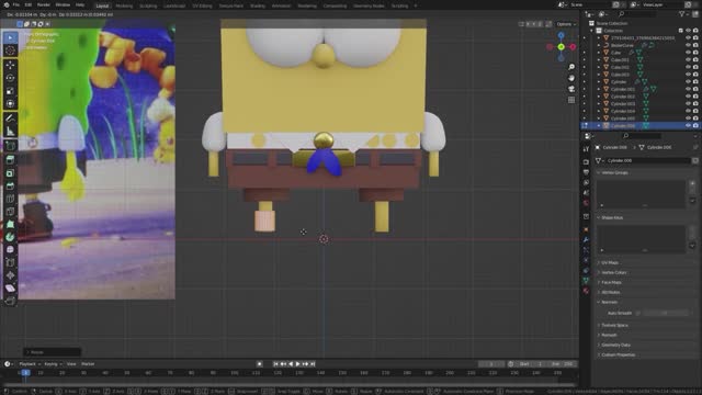 SpongeBob Model Creation Tutorial