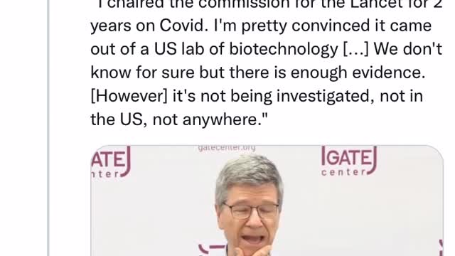 Jeffrey Sachs parla di biotecnologia