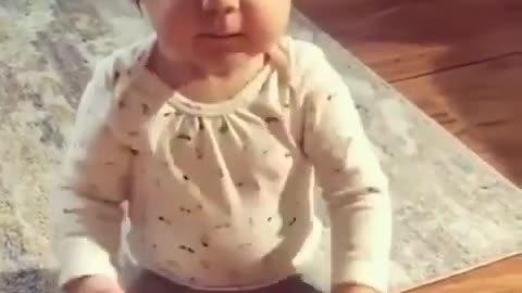 Cute baby - don't be afraid little one