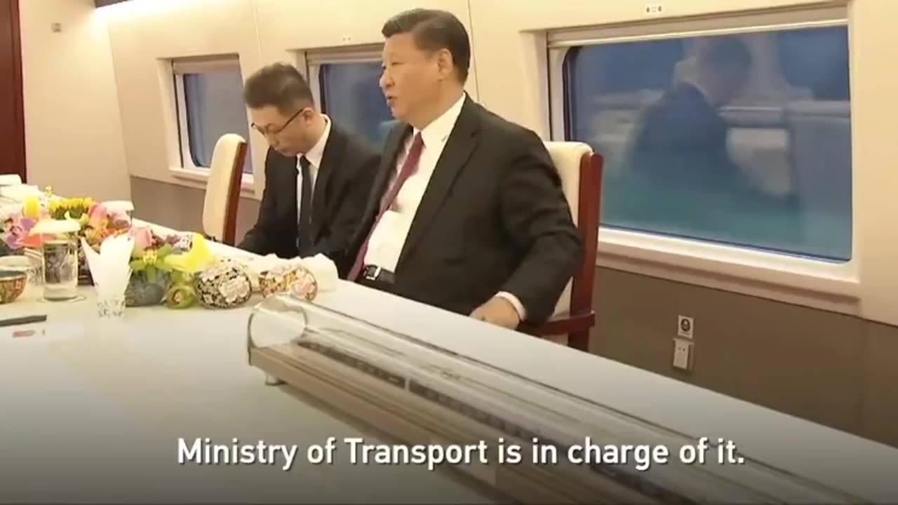 🇨🇳 Putin & Xi enjoying tea on a train