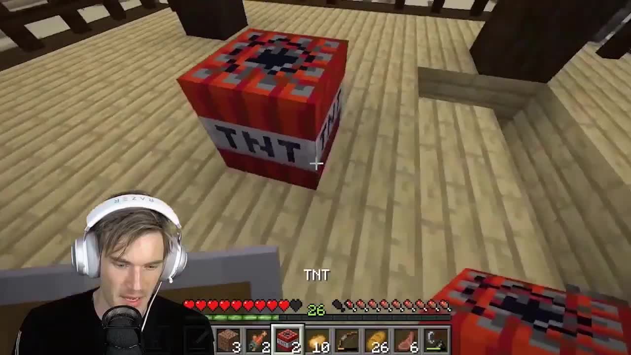 Pewdipie big bong minecraft