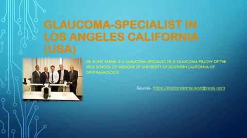 Dr Rohit Varma - Glaucoma-Specialist in Los Angeles California (USA)