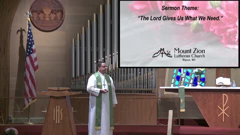 Mt. Zion Lutheran Church (WELS), Ripon, WI 7-17-22