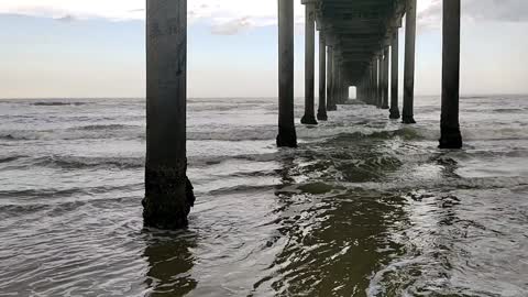 Plataforma marítima abandonada